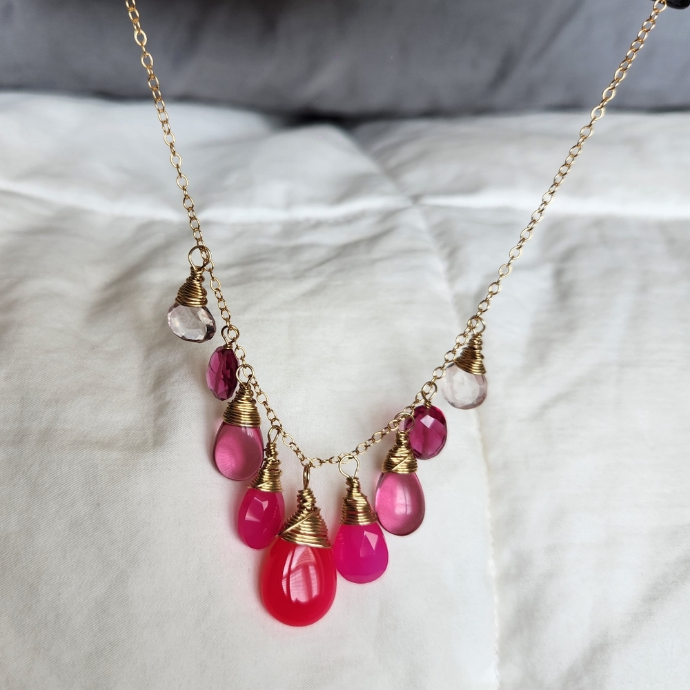 NWT - Tommy Bahama Pink Sunset Necklace - Picture 2 of 4